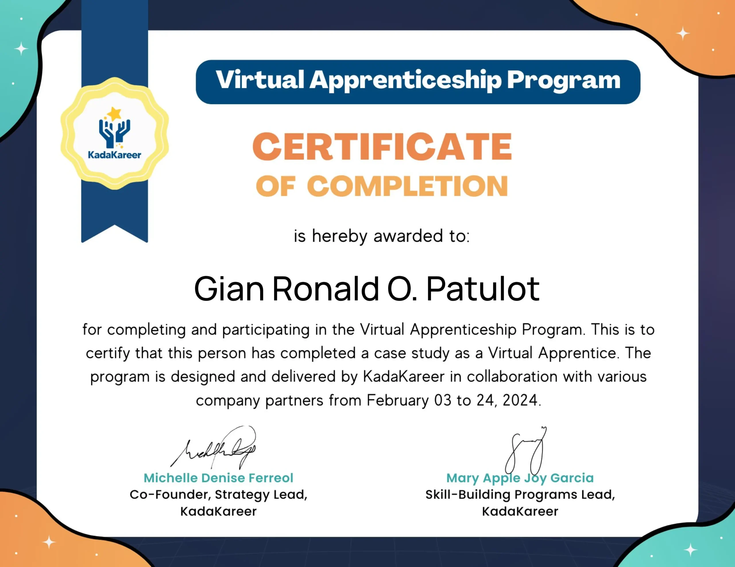 Digital Marketing certificate